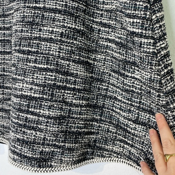 Max studio tweed mini elastic waist mini skirt - Picture 3 of 7